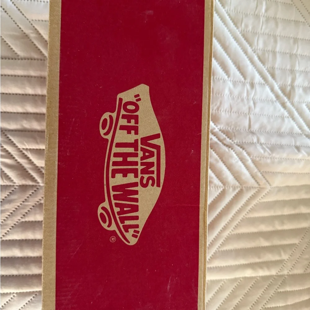 Vans Red and White Checkered Shoes - Picture 6 of 6